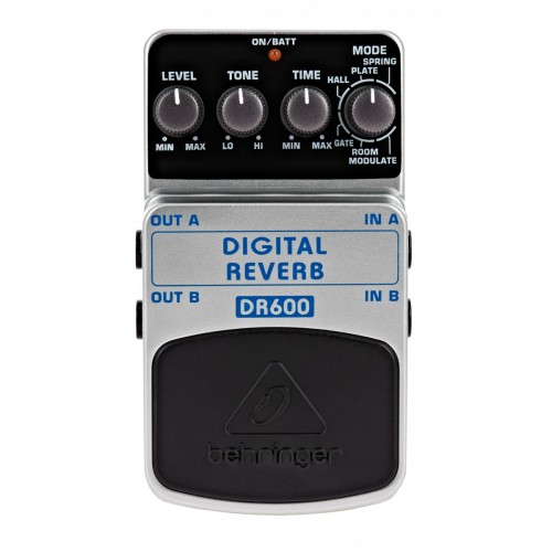 BEHRINGER DR600 Pedal Efecto Reverb para Guitarra